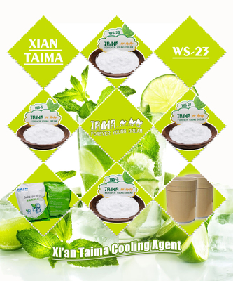 Χημική Ονομασία N Καθαρότητα 99.0% Ελάχ. Super Cool Icy Cooling Agent χωρίς Οσμή και Γεύση WS23