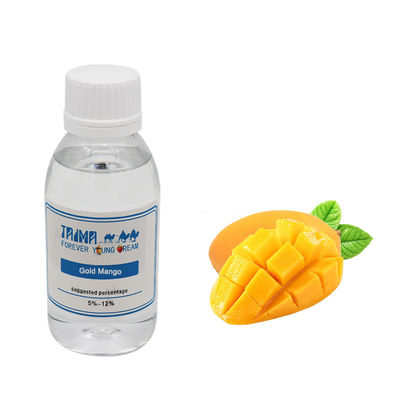 Χυμός ατμίσματος Gold Mango με 99% καθαρότητα και αναλογία αραίωσης 5-8% USP Συμπυκνωμένα αρώματα υγρού αναπλήρωσης τροφίμων