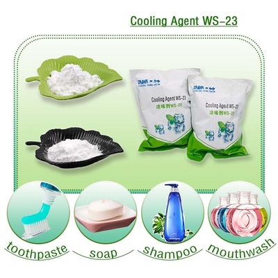 99% Μυρωδιά μέντας WS-27 Cooling Agent Powder C12H25NO Για οδοντόκρεμα