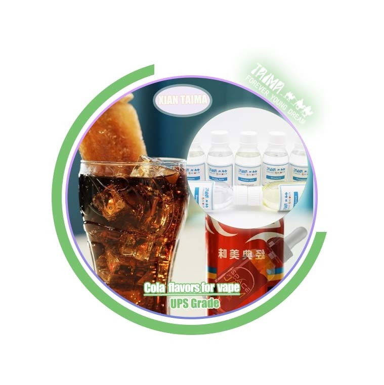 Η Taima Cola πρώτη ύλη Η Coca Cola συμπυκνωμένη γεύσεις τόσο για τα τρόφιμα Bervergage και E vape χυμός